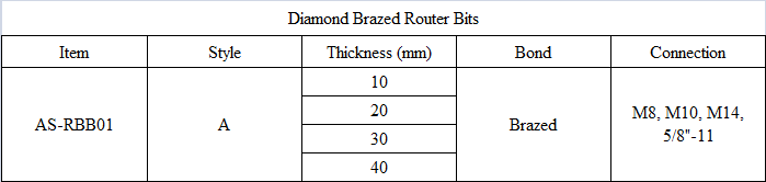 RBB01 Diamond Brazed Router Bits-A Type.png
