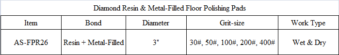 FPR26 Diamond Resin & Metal-Filled Floor Polishing Pads.png