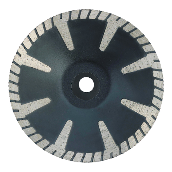 Diamond Concave Wide Turbo Saw Blade with T Teeth